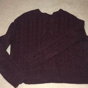 Garage cropped sweater